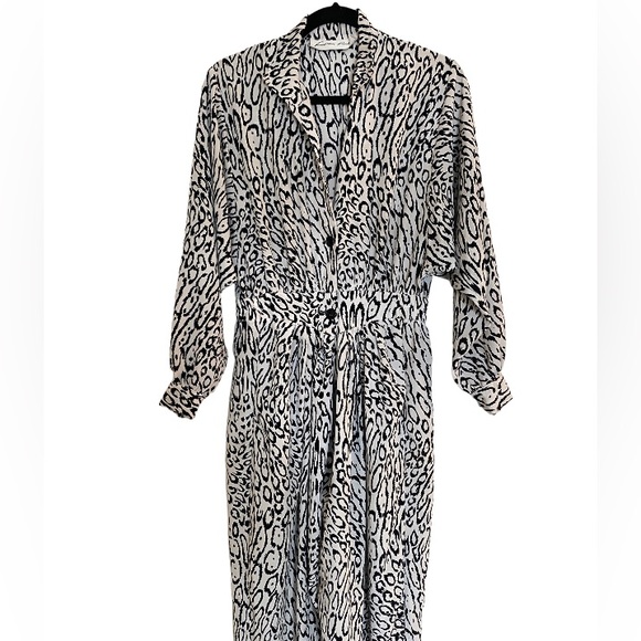 Vintage 80’s Lillie Rubin Leopard Jumpsuit - Picture 3 of 15